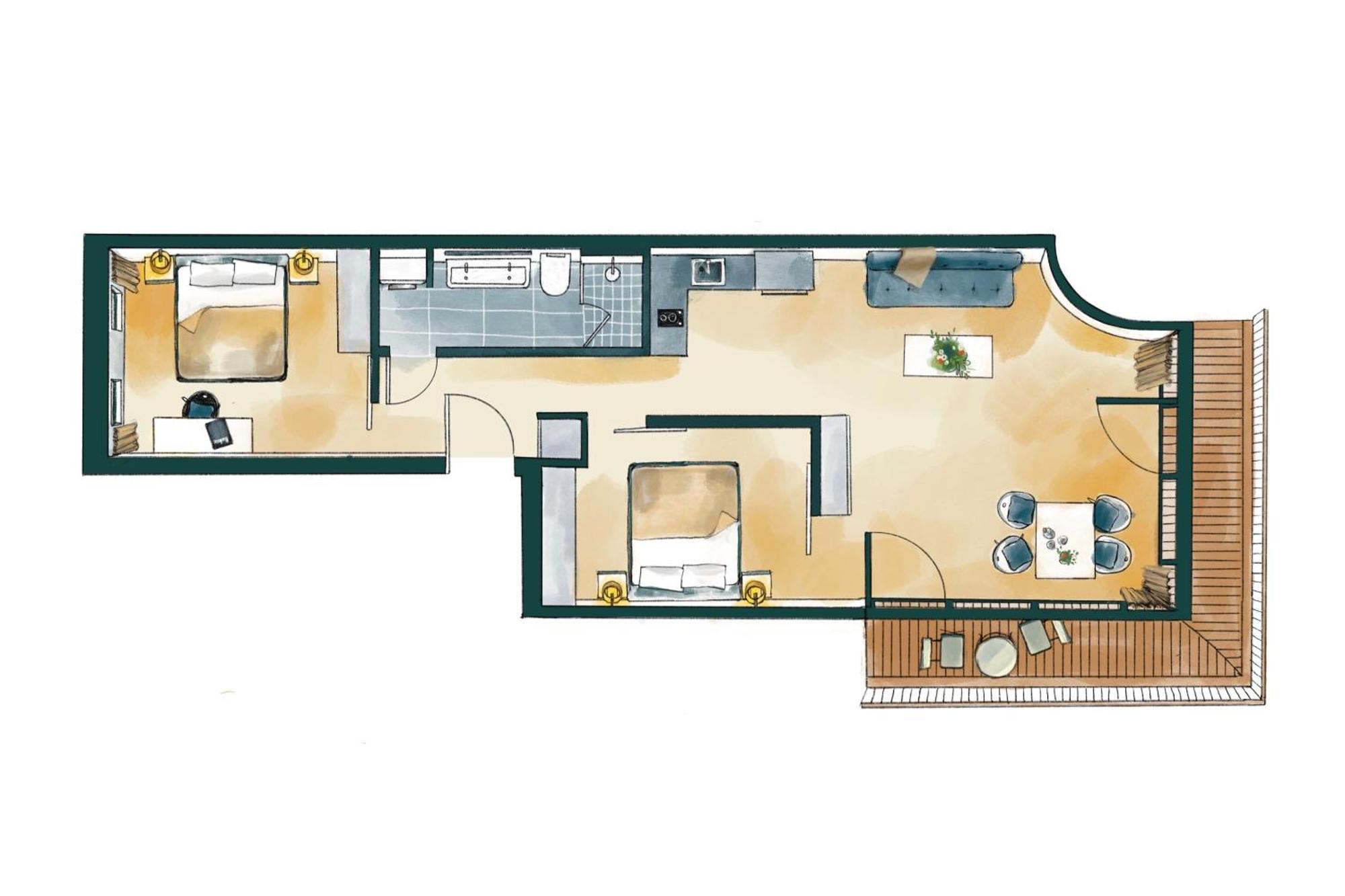 פוטסדאם Waveboard Hotel & Boardinghouse חדר תמונה
