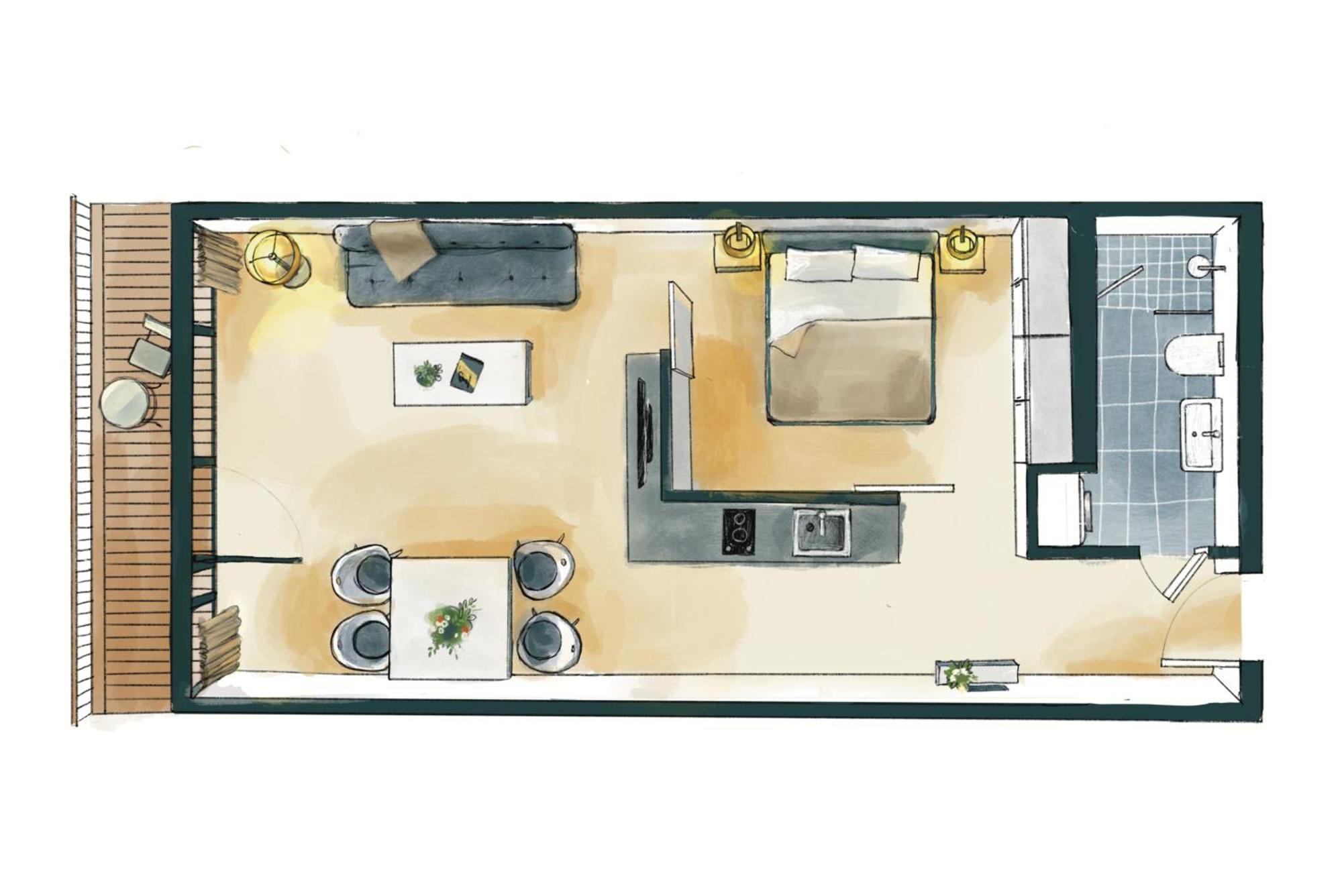 פוטסדאם Waveboard Hotel & Boardinghouse חדר תמונה